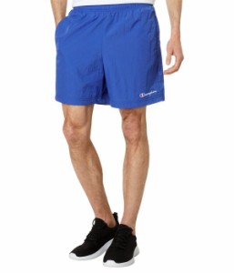 チャンピオン メンズ ハーフパンツ・ショーツ ボトムス 6 Nylon Warm-Up Shorts Deep Dazzling Blue