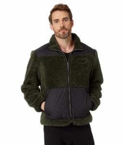 プーマ メンズ コート アウター Sherpa Hybrid Jacket Myrtle