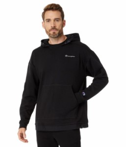 チャンピオン メンズ パーカー・スウェット アウター Global Explorer Fleece Hoodie Black