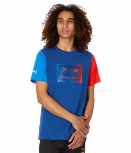 プーマ メンズ シャツ トップス BMW Short Sleeve Logo Tee + Pro Blue/Multicolor