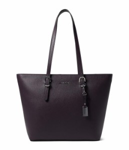 カルバンクライン レディース ハンドバッグ バッグ Serafina Tailored Tote Plum