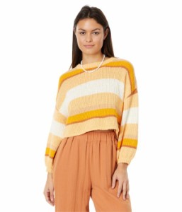 ビラボン レディース ニット・セーター アウター Sol Time Cozy Sweater Citrus Glow