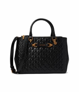 ゲス レディース ハンドバッグ バッグ Aveta Status Satchel Black