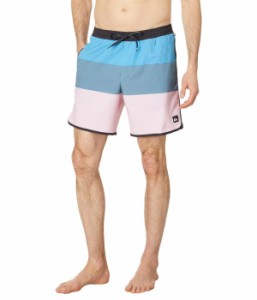 クイックシルバー メンズ ハーフパンツ・ショーツ 水着 17" Surfsilk Tijuana Volley Shorts Prism Pink