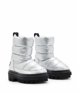 オールセインツ レディース ブーツ・レインブーツ シューズ Alba Alpine Boots Silver