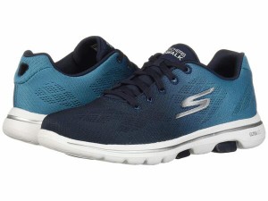 スケッチャーズ レディース スニーカー シューズ Go Walk 5 - Alive Navy/White