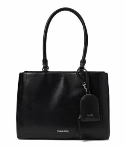 カルバンクライン レディース ハンドバッグ バッグ Sanya Casual Tote Black/Silver