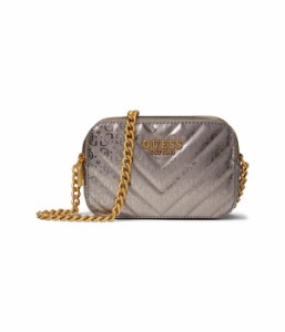 ゲス レディース ハンドバッグ バッグ Jania Crossbody Camera Pewter