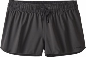 パタゴニア レディース ボトムスのみ 水着 Stretch Planing Micro Board Shorts - Women's INK BLACK