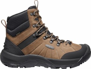 キーン メンズ ブーツ・レインブーツ シューズ Revel IV Mid Polar Boots - Men's DARK EARTH/CARAMEL CAFE