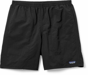 パタゴニア メンズ ハーフパンツ・ショーツ ボトムス Baggies Longs Shorts - Men's 7 in. Inseam BLACK