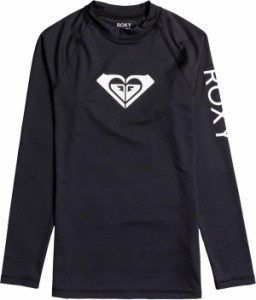 ロキシー レディース トップのみ 水着 Whole Hearted Long-Sleeve UPF 50 Rashguard - Women's BLACK