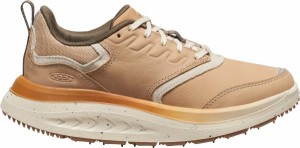 キーン レディース スニーカー シューズ WK400 Leather Walking Shoes - Women's SAFARI/BIRCH