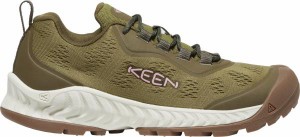 キーン レディース スニーカー シューズ NXIS Speed Hiking Shoes - Women's OLIVE DRAB/PINK ICING