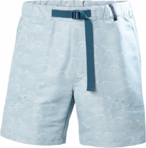 ヘリーハンセン メンズ ハーフパンツ・ショーツ 水着 Solen Printed Recycled Water Shorts - Men's DUSTY BLUE FJORD WAVES PRINT