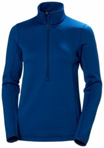 ヘリーハンセン レディース シャツ トップス Odin Power Stretch Half-Zip Base Layer Top - Women's DEEP FJORD