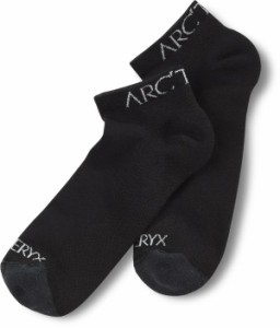 アークテリクス メンズ 靴下 アンダーウェア Merino Wool Low-Cut Socks BLACK