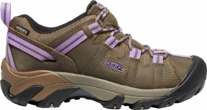 キーン レディース スニーカー シューズ Targhee II Low WP Hiking Shoes - Women's TIMBERWOLF/ENGLISH LAVENDER