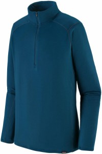 パタゴニア メンズ シャツ トップス Capilene Thermal Weight Zip-Neck Top - Men's LAGOM BLUE