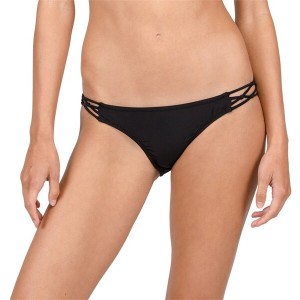 ボルコム レディース ボトムスのみ 水着 Volcom Simply Solid Full Bikini Bottoms - Women's Black