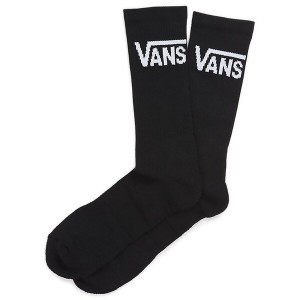 バンズ メンズ 靴下 アンダーウェア Vans Skate Crew Socks Black