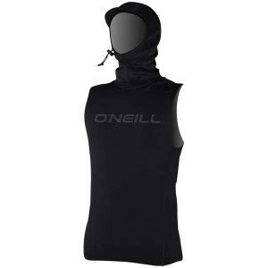 オニール メンズ 上下セット 水着 O'Neill Thermo-X Hooded Wetsuit Vest Black