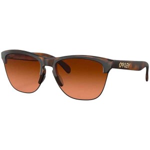 オークリー メンズ サングラス・アイウェア アクセサリー Oakley Frogskins Lite Sunglasses Matte Brown Tortoise/Prizm Brown Gradient