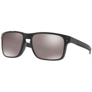 オークリー メンズ サングラス・アイウェア アクセサリー Oakley Holbrook Mix Sunglasses Polished Black/Prizm Black Polarized