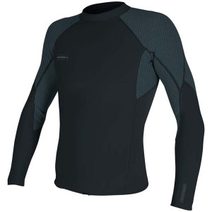 オニール メンズ 上下セット 水着 O'Neill 1.5mm Hyperfreak Long Sleeve Top Gunmetal/Cadet Blue