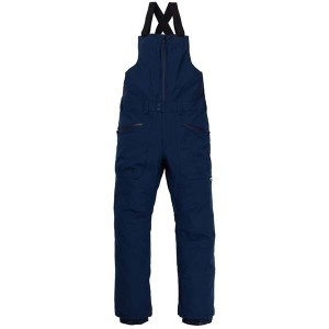 バートン メンズ カジュアルパンツ ボトムス Burton Reserve Bib Pants Dress Blue