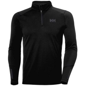 ヘリーハンセン メンズ シャツ トップス Helly Hansen Lifa Active 1/2 Zip Top Black