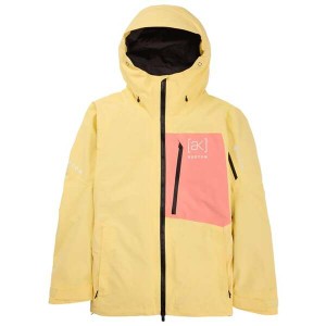 バートン メンズ ジャケット・ブルゾン アウター Burton AK 2L GORE-TEX Cyclic Jacket Buttermilk/Reef Pink