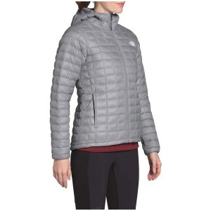 ノースフェイス レディース パーカー・スウェット アウター The North Face ThermoBall Eco Hoodie - Women's Mid Grey Matte