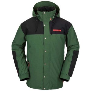 ボルコム メンズ ジャケット・ブルゾン アウター Volcom Longo GORE-TEX Jacket Military