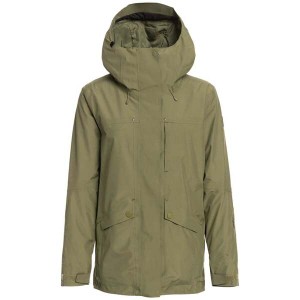 ロキシー レディース ジャケット・ブルゾン アウター Roxy Glade GORE-TEX Jacket - Women's Deep Lichen Green