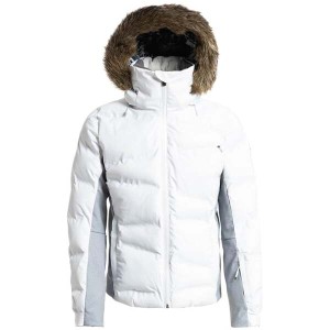 ロキシー レディース ジャケット・ブルゾン アウター Roxy Snowstorm Jacket - Women's Bright White