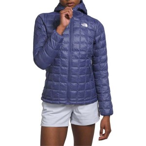 ノースフェイス レディース パーカー・スウェット アウター The North Face ThermoBall Eco Hoodie - Women's Cave Blue