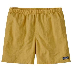 パタゴニア メンズ ハーフパンツ・ショーツ 水着 Patagonia Baggies 5" Shorts Surfboard Yellow