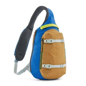 パタゴニア メンズ バックパック・リュックサック バッグ Patagonia Atom 8L Sling Pack Patchwork: Vessel Blue