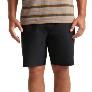 ブリクストン メンズ ハーフパンツ・ショーツ ボトムス Brixton Steady Cinch X Shorts Black