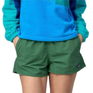 パタゴニア レディース ハーフパンツ・ショーツ ボトムス Patagonia Barely Baggies- 2 1/2" Shorts - Women's Gather Green