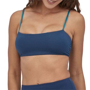 パタゴニア レディース トップのみ 水着 Patagonia Sunrise Slider Bikini Top - Women's Ripple/Tidepool Blue