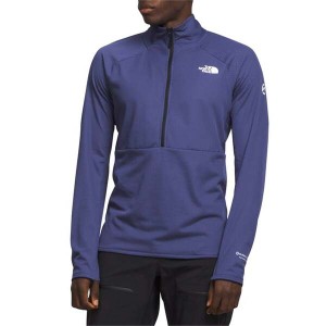 ノースフェイス レディース パーカー・スウェット アウター The North Face Summit FUTUREFLEECE LT Zip Top Cave Blue