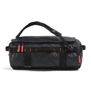 ノースフェイス メンズ ボストンバッグ バッグ The North Face Base Camp Voyager 32L Duffle Bag Asphalt Grey/Radiant Orange