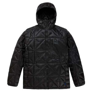 バートン メンズ ジャケット・ブルゾン アウター Burton AK Baker Down Hooded Jacket True Black