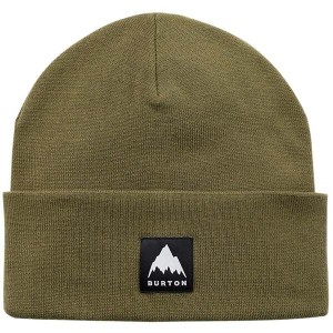 バートン メンズ 帽子 アクセサリー Burton Recycled Kactusbunch Tall Beanie Martini Olive