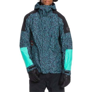 クイックシルバー メンズ ジャケット・ブルゾン アウター Quiksilver High Altitude GORE-TEX Jacket Grape Compote/High Altitude Ca