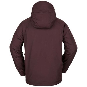 ボルコム メンズ ジャケット・ブルゾン アウター Volcom Dua Insulated GORE-TEX Jacket - Men's Brown