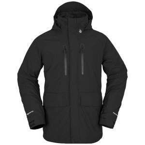 ボルコム メンズ ジャケット・ブルゾン アウター Volcom Stone Stretch GORE-TEX Jacket Black