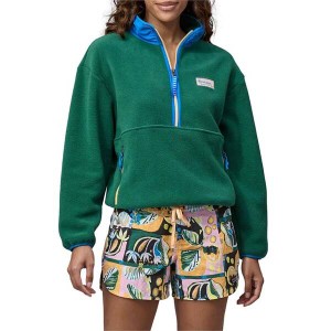 パタゴニア レディース パーカー・スウェット アウター Patagonia Synchilla Marsupial Fleece - Women's Conifer Green